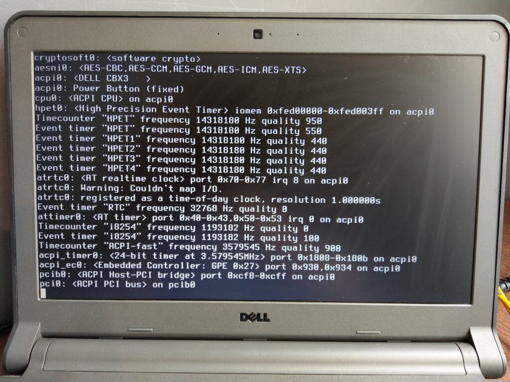 07 NomadBSD Boot Sequence
